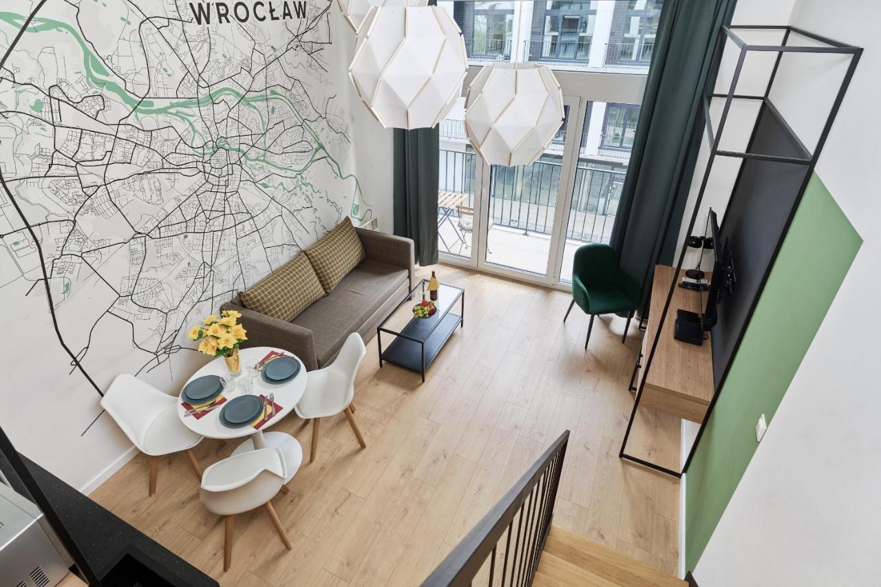 Mezzanine Studio Apartments Zarembowicza Wroclaw Airport By Renters エクステリア 写真