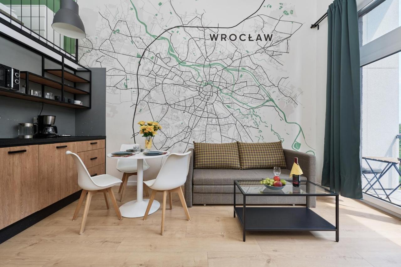 Mezzanine Studio Apartments Zarembowicza Wroclaw Airport By Renters エクステリア 写真