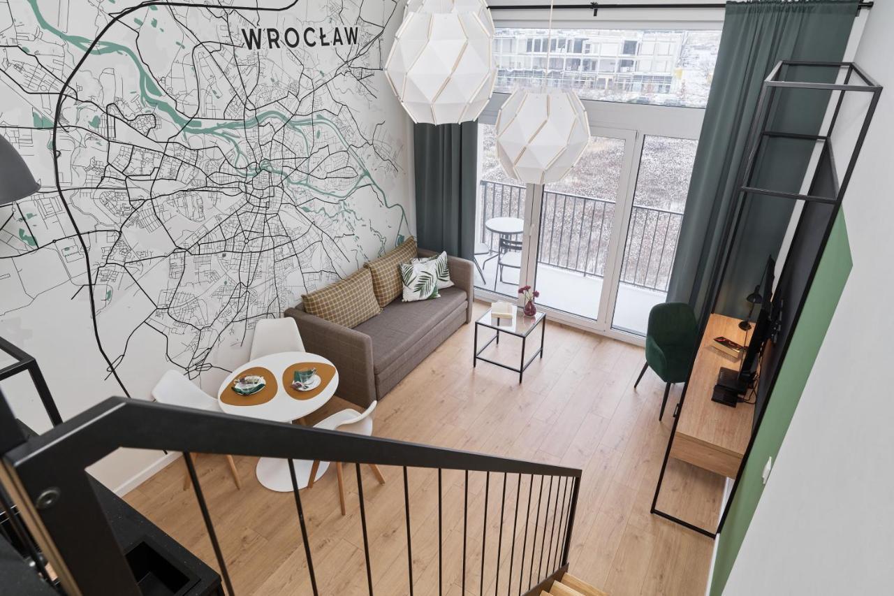 Mezzanine Studio Apartments Zarembowicza Wroclaw Airport By Renters エクステリア 写真