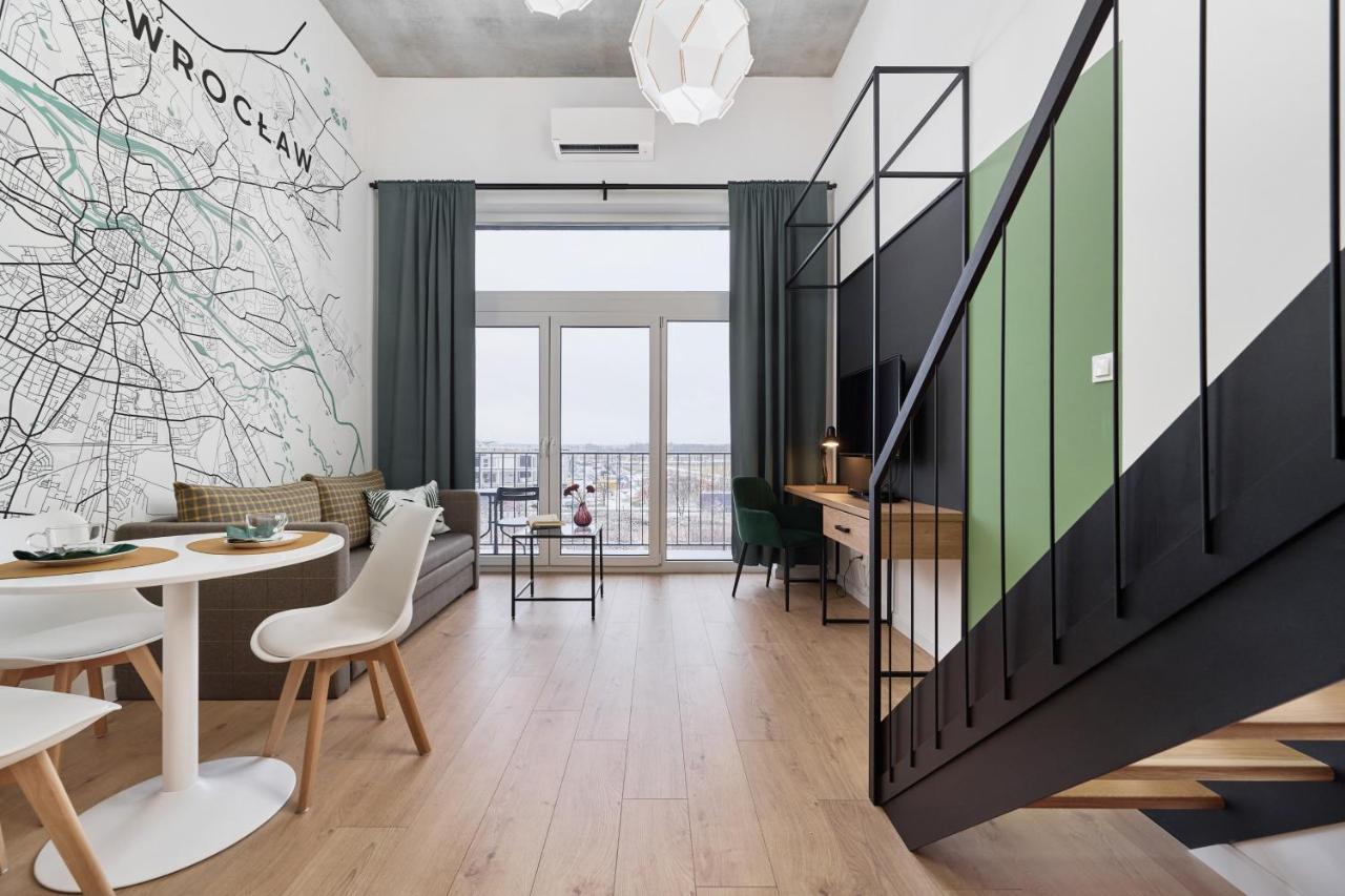 Mezzanine Studio Apartments Zarembowicza Wroclaw Airport By Renters エクステリア 写真