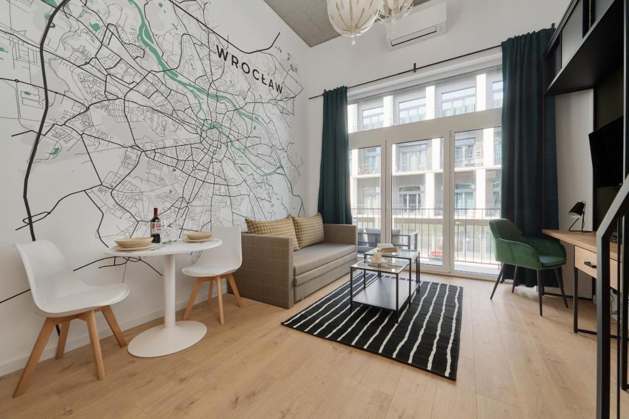 Mezzanine Studio Apartments Zarembowicza Wroclaw Airport By Renters エクステリア 写真