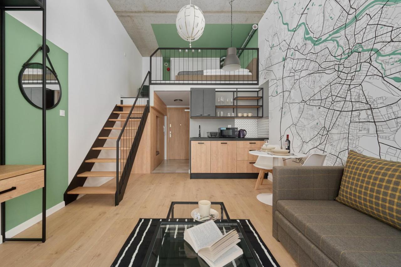 Mezzanine Studio Apartments Zarembowicza Wroclaw Airport By Renters エクステリア 写真